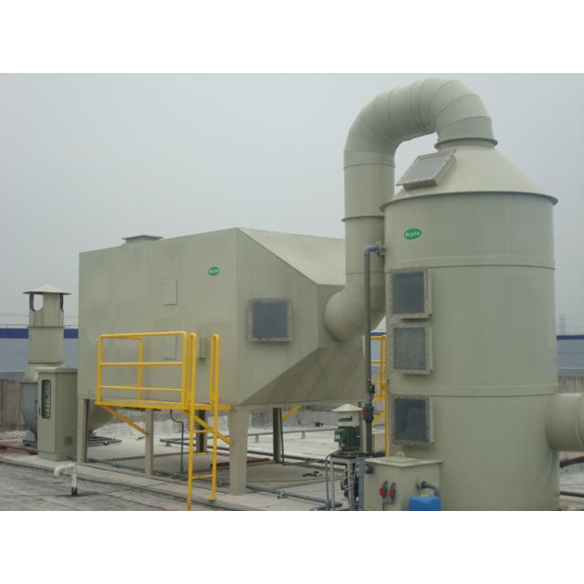 鹤山某印刷有限公司废气处..