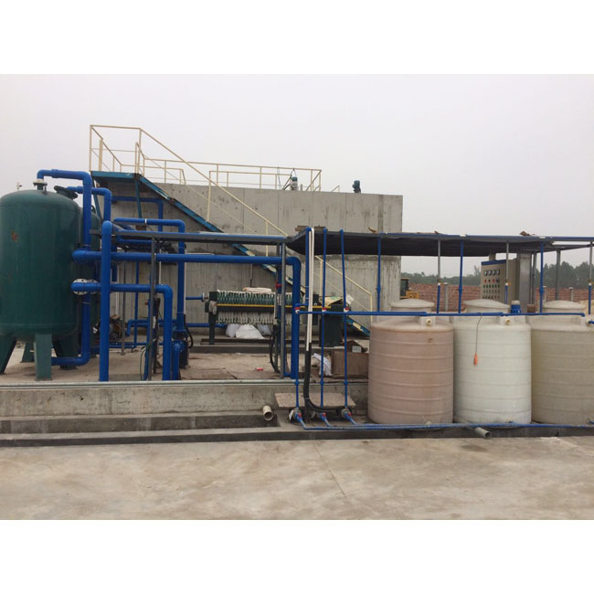 开平某人造板公司生产废水..